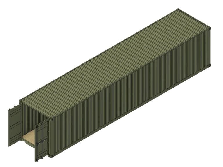 New 40ft x 8ft High Cube Storage Container for sale & hire accross ireland