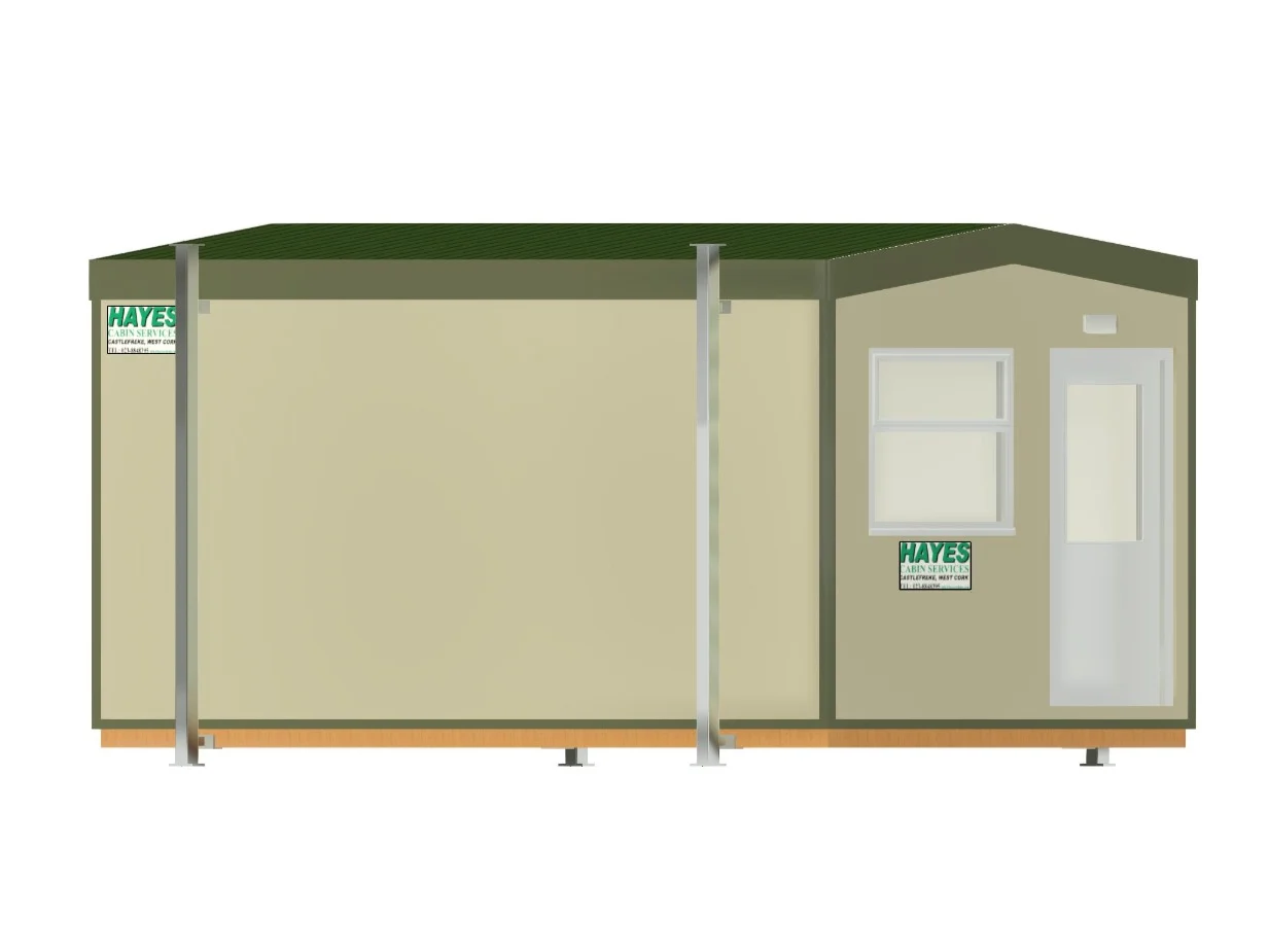 20ft x 10ft Jackleg cabin