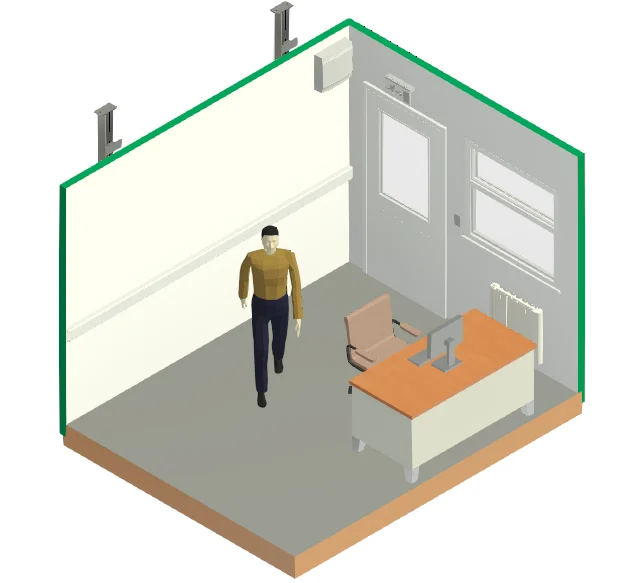 12ft x 10ft Jackleg Office