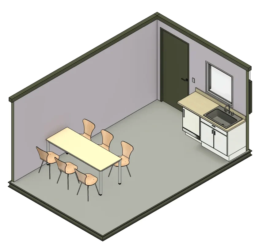 16ft x 10ft Antivandal Canteen