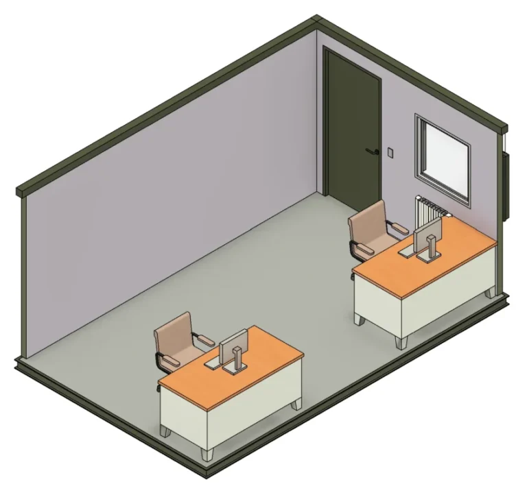 16ft x 10ft Antivandal Office