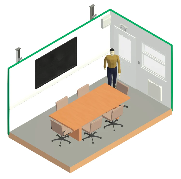 16ft x 10ft Jackleg Meeting Room