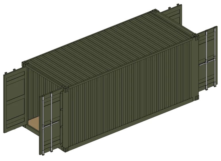 20ft Tunnel Container