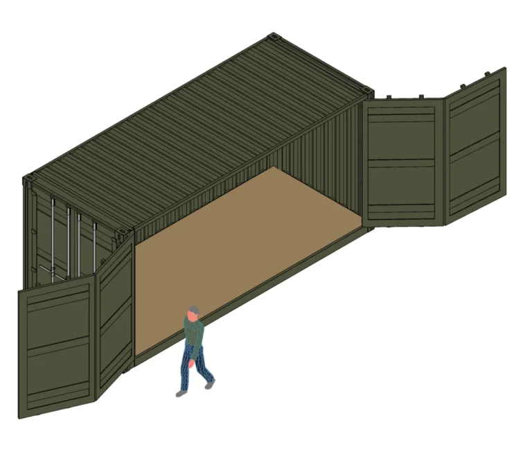 20ft Side Opening High Cube Container