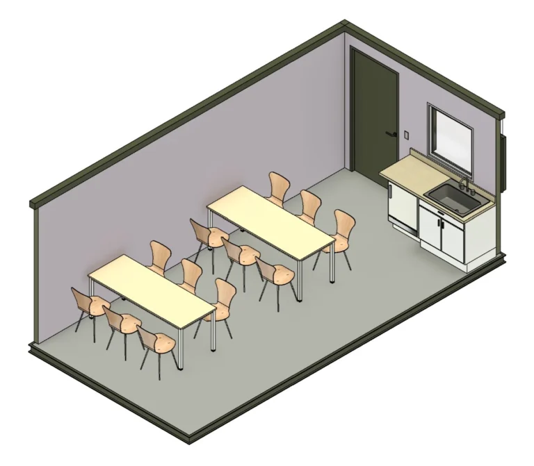 20ft x 10ft Antivandal Canteen