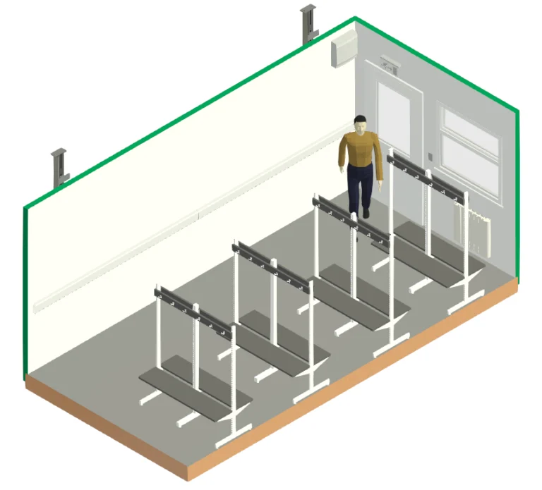 20ft x 10ft Jackleg Drying Room