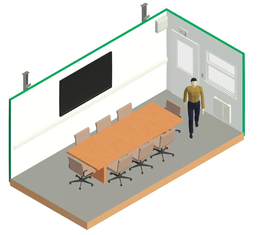 Meeting Room cabin layout