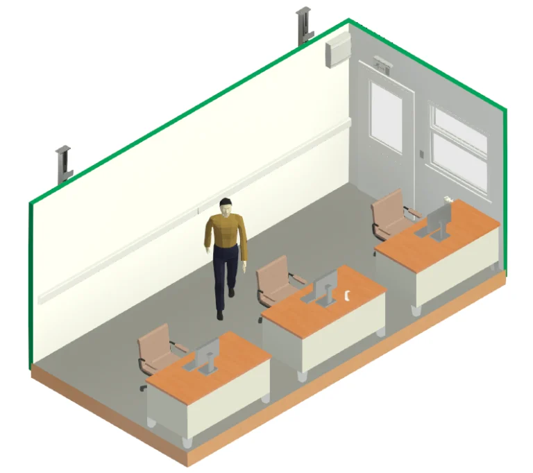 20ft x 10ft Jackleg Office