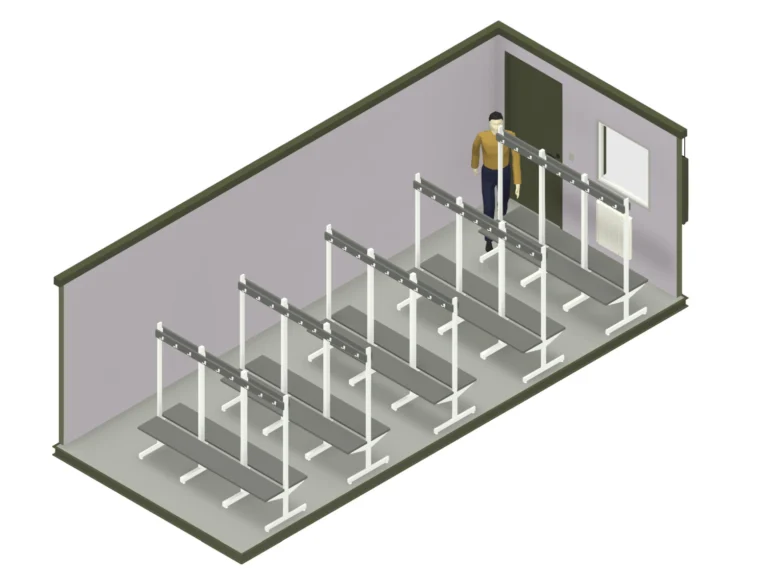 24ft x 10ft Antivandal Drying Room