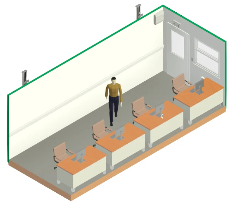 24ft x 10ft Jackleg Office