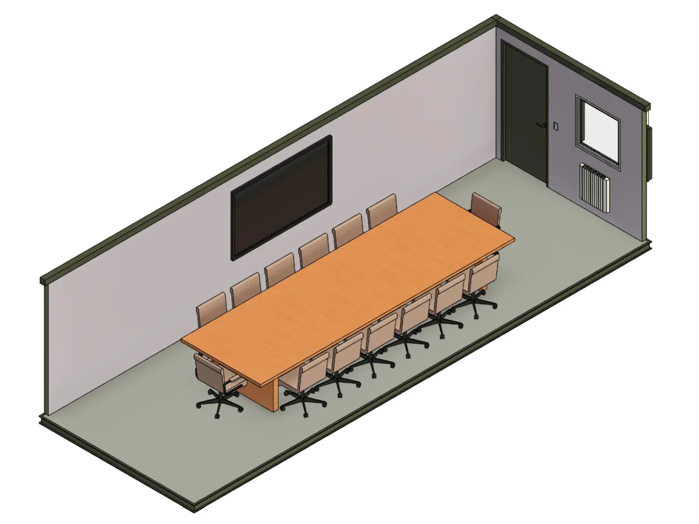 30ft x 10ft Antivandal Meeting Room