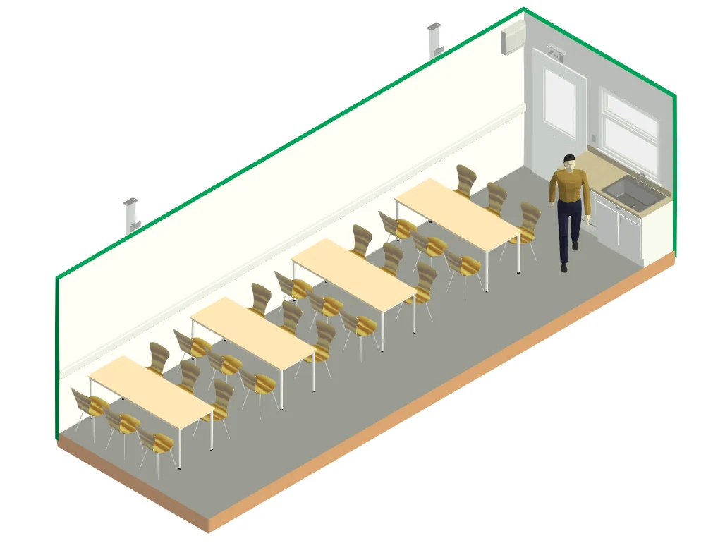 30ft x 10ft Jackleg Canteen