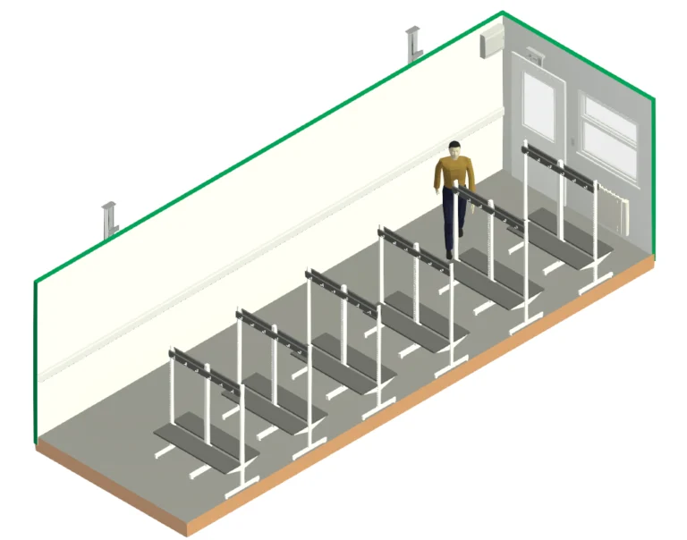 30ft x 10ft Jackleg Drying Room