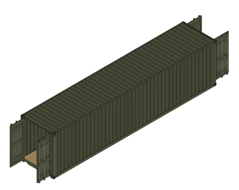 40ft Tunnel Container