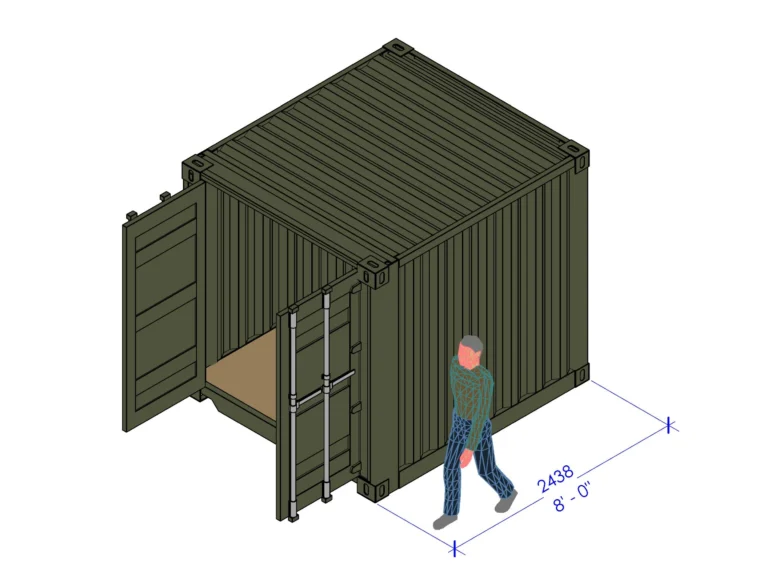 8ft storage container