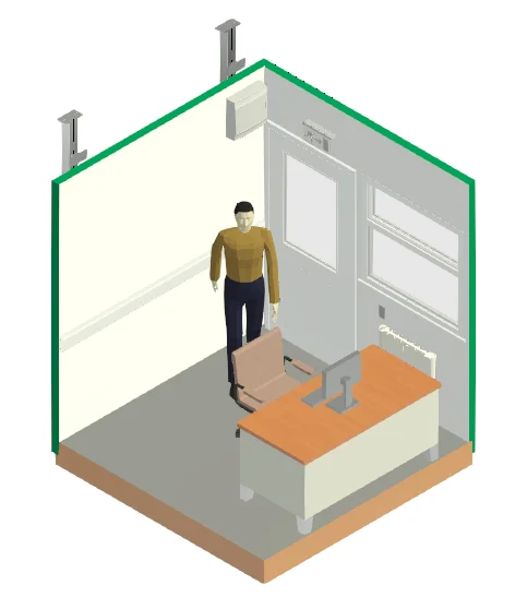 8ft x 8ft Jackleg Office