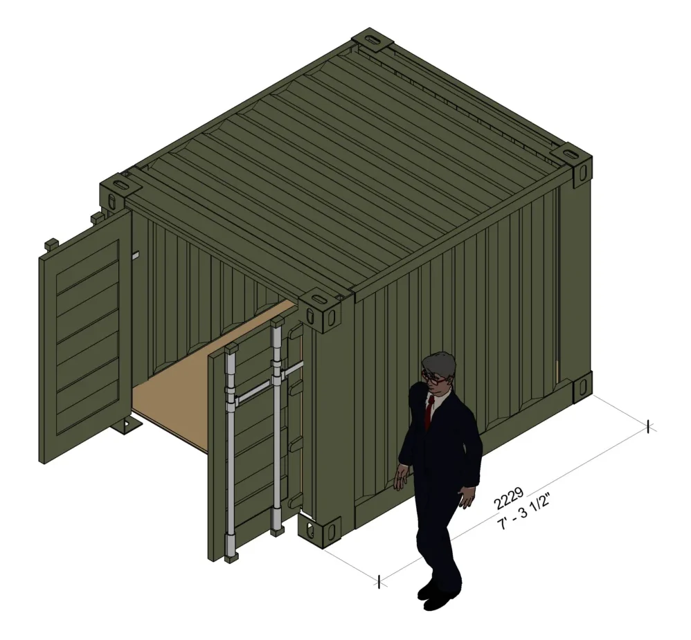 7ft Container