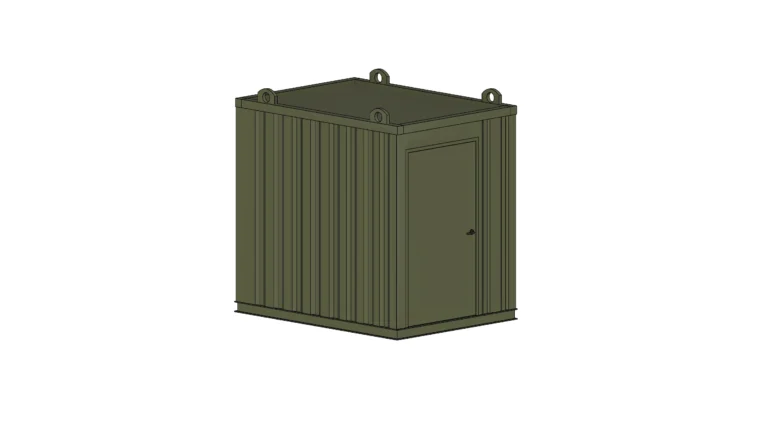 DOCM Antivandal Toilet Cabin