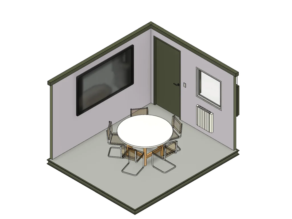 Antivandal meeting room